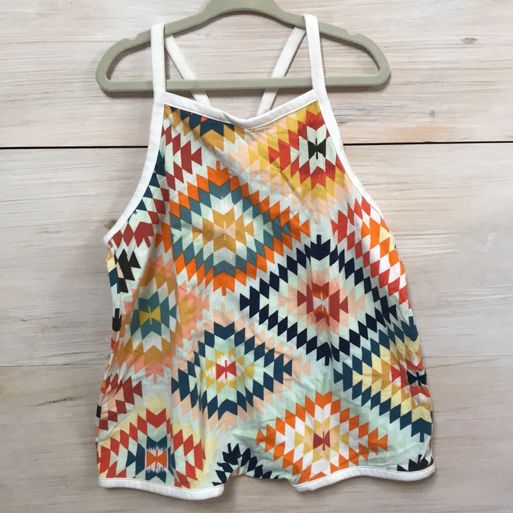 Cotton Bottoms shorty romper